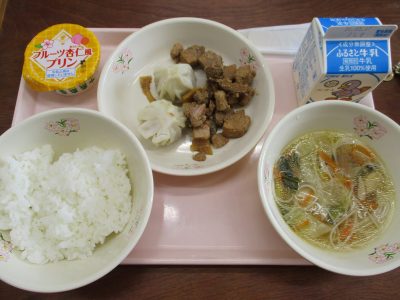 台湾をイメージした給食