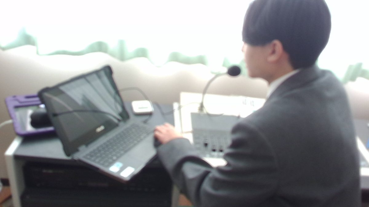 自己ベストを！（生徒集会より）